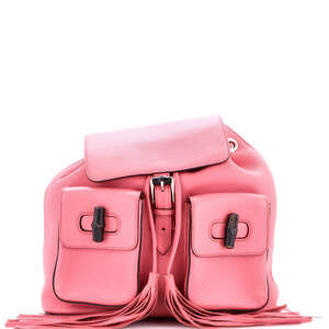 Gucci Bamboo Tassel Backpack Leather #223358G78B